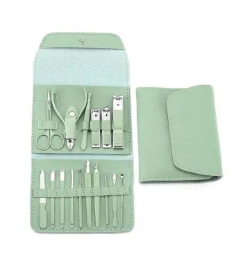 Set Profesional Manichiură & Pedichiură & Față - 16 Piese